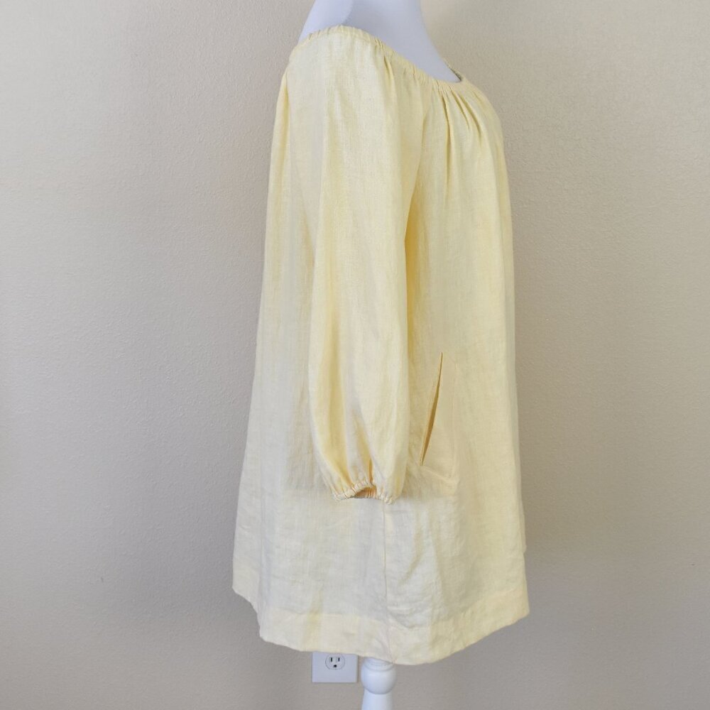 Back Beat Co. Rory Linen Dress XS - Picture 5 of 7